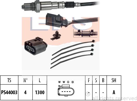 MDR EPS-1998 245 - Lambda Sensor www.autospares.lv