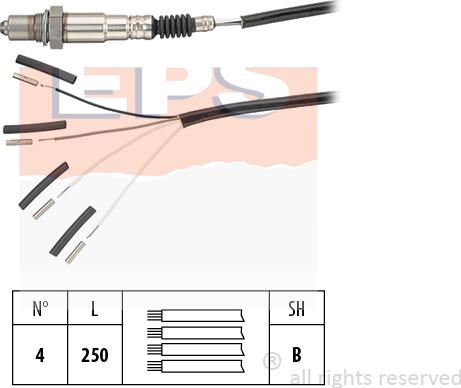 MDR EPS-1998 240 - Lambda zonde autospares.lv