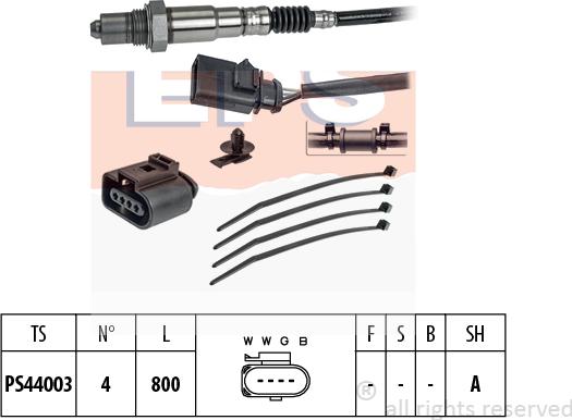 MDR EPS-1998 243 - Lambda zonde www.autospares.lv