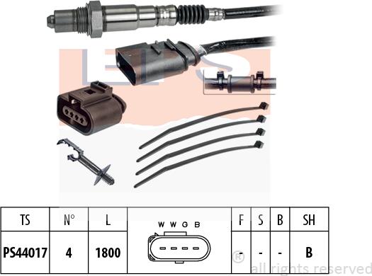 MDR EPS-1998 247 - Lambda Sensor www.autospares.lv