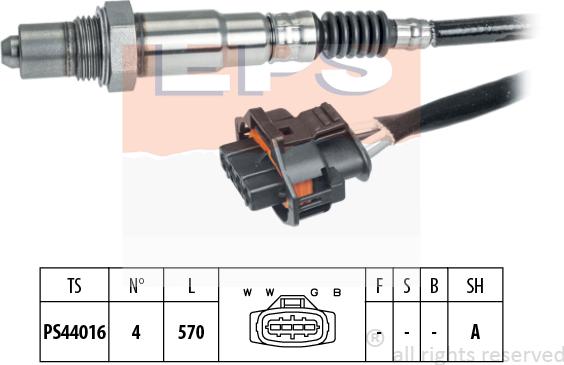 MDR EPS-1998 264 - Lambda zonde autospares.lv