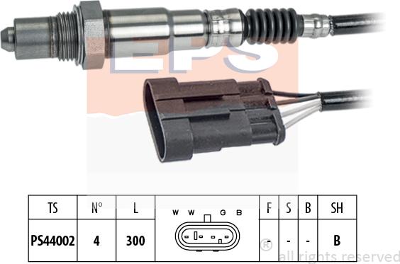 MDR EPS-1998 203 - Lambda zonde autospares.lv