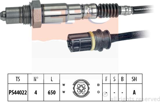 MDR EPS-1998 287 - Lambda zonde autospares.lv