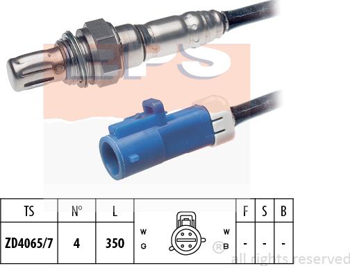 MDR EPS-1998 224 - Lambda zonde www.autospares.lv