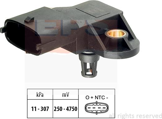 MDR EPS-1993 082 - Датчик давления, усилитель тормозной системы www.autospares.lv