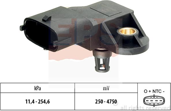 MDR EPS-1993 110 - Gaisa spiediena devējs, Augstuma regulēšana www.autospares.lv