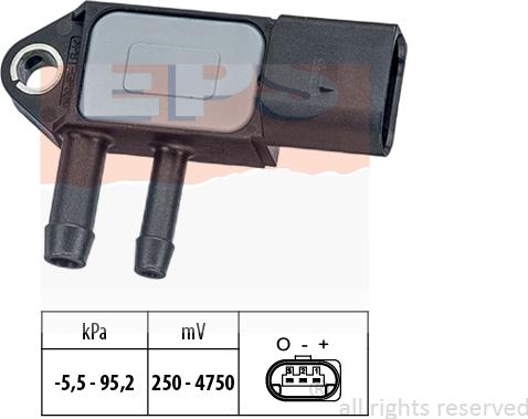 MDR EPS-1993 263 - Pressure Sensor, brake booster www.autospares.lv