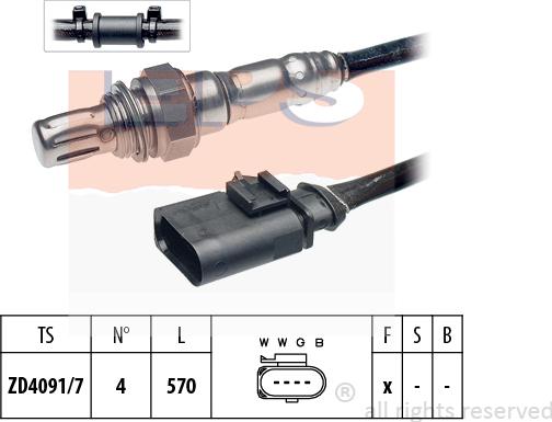 MDR EPS-1997 932 - Lambda Sensor www.autospares.lv