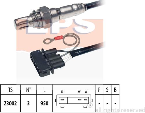 MDR EPS-1997 044 - Lambda zonde www.autospares.lv