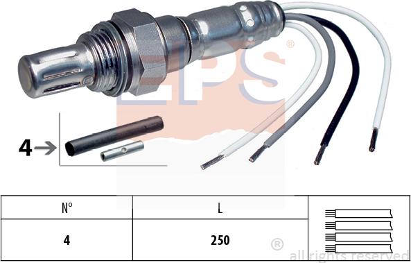 MDR EPS-1997 007 - Lambda Sensor www.autospares.lv