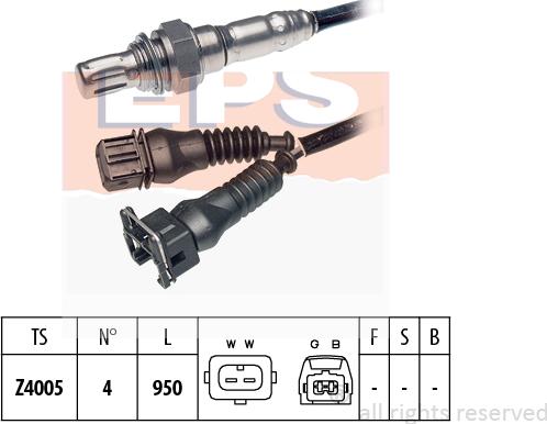 MDR EPS-1997 037 - Лямбда-зонд, датчик кислорода www.autospares.lv