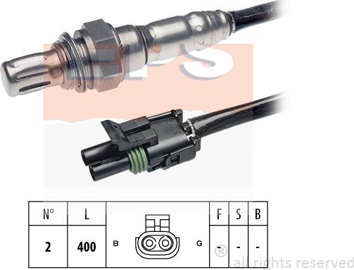 MDR EPS-1997 074 - Лямбда-зонд, датчик кислорода www.autospares.lv