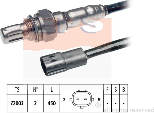 MDR EPS-1997 134 - Lambda zonde autospares.lv