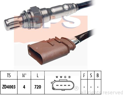 MDR EPS-1997 362 - Lambda zonde autospares.lv