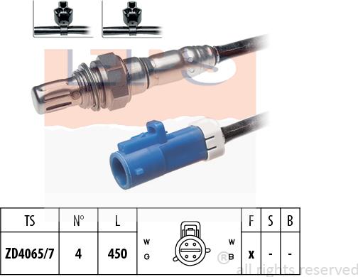 MDR EPS-1997 321 - Lambda zonde autospares.lv