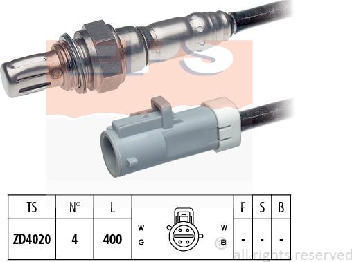 MDR EPS-1997 257 - Lambda zonde www.autospares.lv