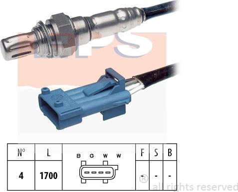 MDR EPS-1997 224 - Lambda zonde www.autospares.lv