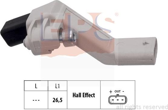 MDR EPS-1953 772 - Sensor, crankshaft pulse www.autospares.lv