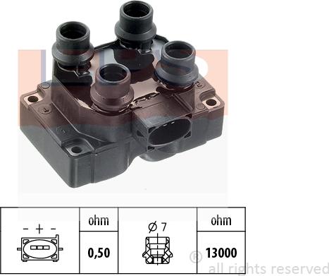 MDR EPS-1970 135 - Aizdedzes spole autospares.lv