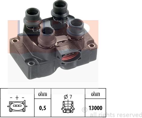 MDR EPS-1970 363 - Aizdedzes spole autospares.lv