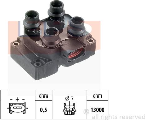 MDR EPS-1970 312 - Aizdedzes spole autospares.lv