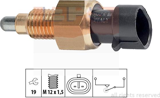 MDR EPS-1860 073 - Slēdzis, Atpakaļgaitas signāla lukturis www.autospares.lv