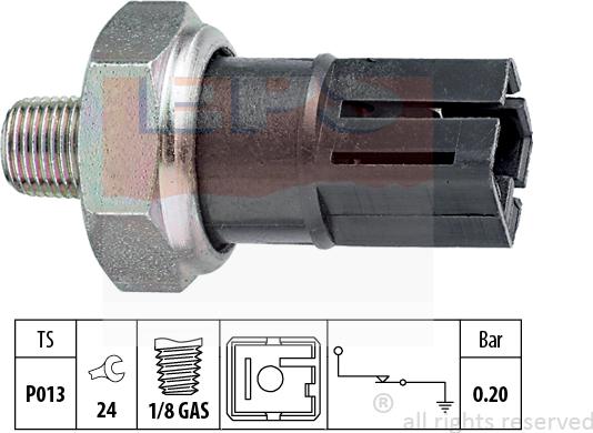 MDR EPS-1800 042 - Devējs, Eļļas spiediens www.autospares.lv