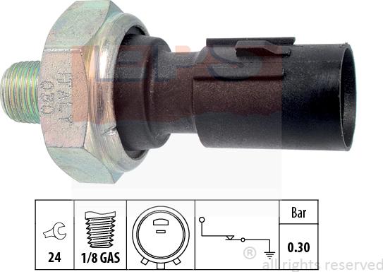 MDR EPS-1800 195 - Devējs, Eļļas spiediens autospares.lv