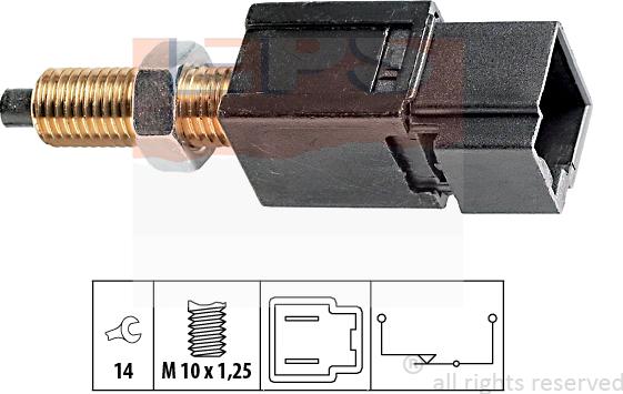 MDR EPS-1810 052 - Bremžu signāla slēdzis www.autospares.lv