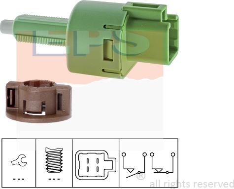 MDR EPS-1810 254 - Bremžu signāla slēdzis autospares.lv