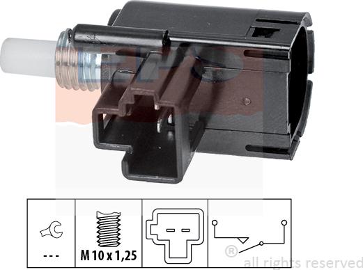 MDR EPS-1810 257 - Slēdzis, Sajūga pievads (Motora vadība) autospares.lv