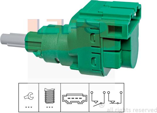 MDR EPS-1810 230 - Brake Light Switch / Clutch www.autospares.lv