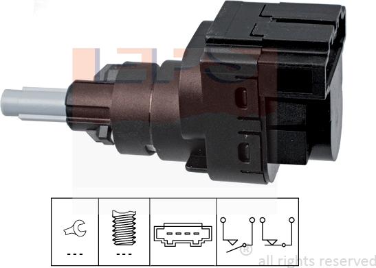 MDR EPS-1810 228 - Brake Light Switch / Clutch www.autospares.lv