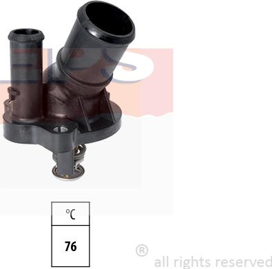 MDR EPS-1880 756 - Coolant thermostat / housing www.autospares.lv