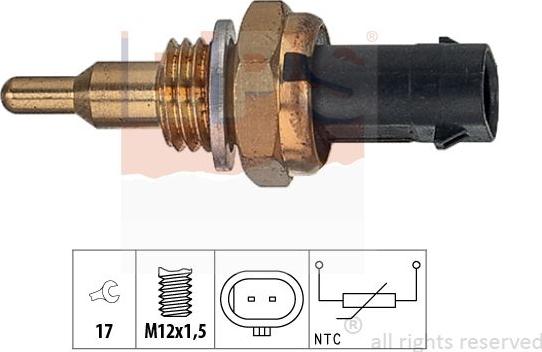 MDR EPS-1830 405 - Devējs, Dzesēšanas šķidruma temperatūra www.autospares.lv