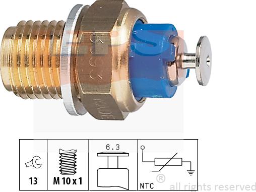 MDR EPS-1830 093 - Devējs, Eļļas temperatūra autospares.lv