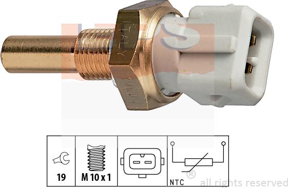 MDR EPS-1830 171 - Датчик, температура охлаждающей жидкости www.autospares.lv