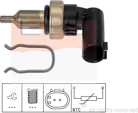 MDR EPS-1830 343 - Sensor, coolant temperature www.autospares.lv