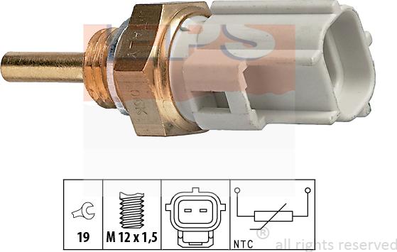 MDR EPS-1830 323 - Devējs, Dzesēšanas šķidruma temperatūra autospares.lv