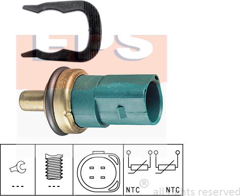 MDR EPS-1830 258 - Sensor, coolant temperature www.autospares.lv