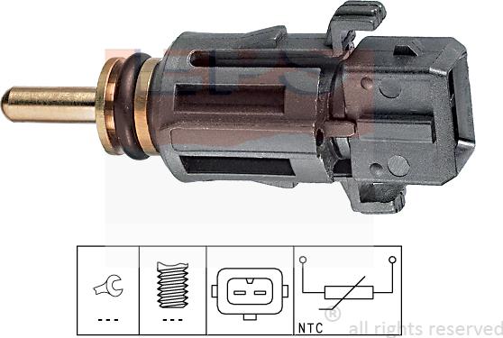 MDR EPS-1830 279 - Devējs, Dzesēšanas šķidruma temperatūra www.autospares.lv