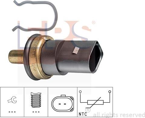 MDR EPS-1830 278 - Sensor, coolant temperature www.autospares.lv