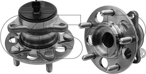 MDR GSP-9400535 - Riteņa rumbas gultņa komplekts autospares.lv