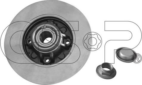 MDR GSP-9230146K - Brake Disc www.autospares.lv