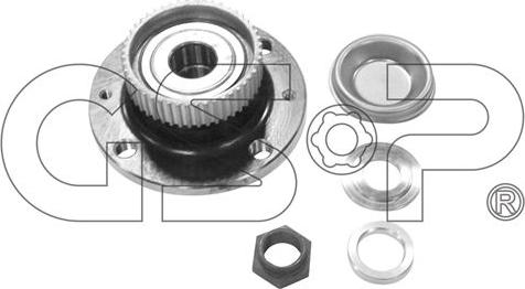 MDR GSP-9225010K - Riteņa rumbas gultņa komplekts autospares.lv