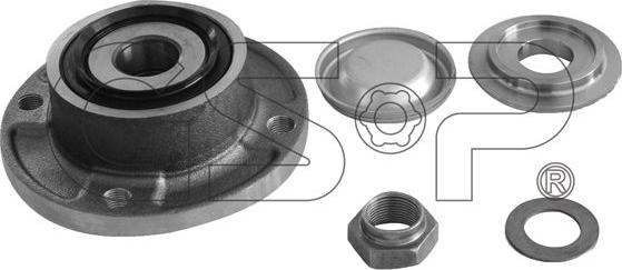 MDR GSP-9225032K - Riteņa rumbas gultņa komplekts autospares.lv