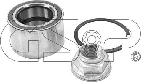 MDR GSP-GK6570 - Wheel hub, bearing Kit www.autospares.lv