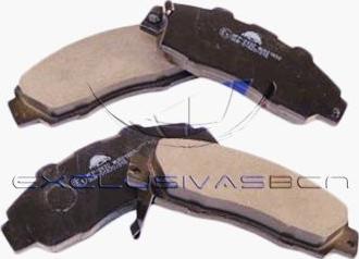 MDR MFP-2432 - Brake Pad Set, disc brake www.autospares.lv