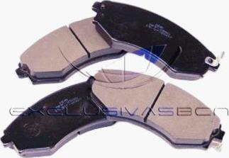 MDR MFP-2590 - Brake Pad Set, disc brake www.autospares.lv