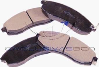 MDR MFP-2582 - Brake Pad Set, disc brake www.autospares.lv